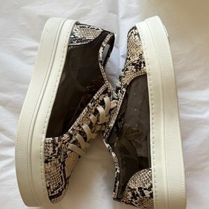 CRELILLA SNAKE SKIN PLATFORM